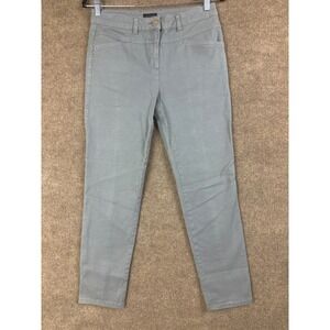 Escada Gray Pants High Waist Stretchy Comfort Career Casual Modern